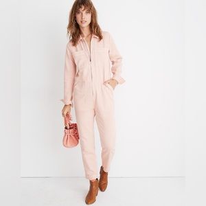 Madewell Pink Jumpsuit